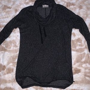 Dark Gray Maternity Sweater Dress